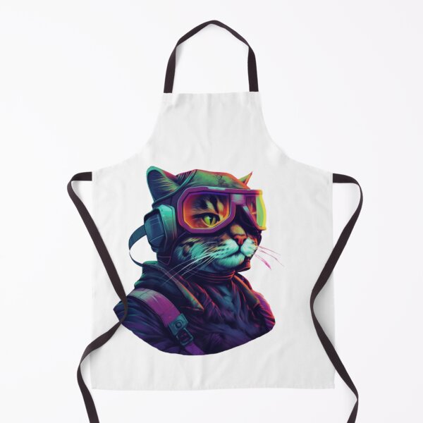 Item preview, New Wave Pilot Kitty Cat designed and sold by Bad Kitties.