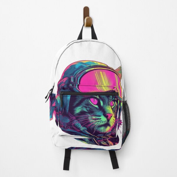 Item preview, Synthwave Pilot Kitty Cat designed and sold by Bad Kitties.