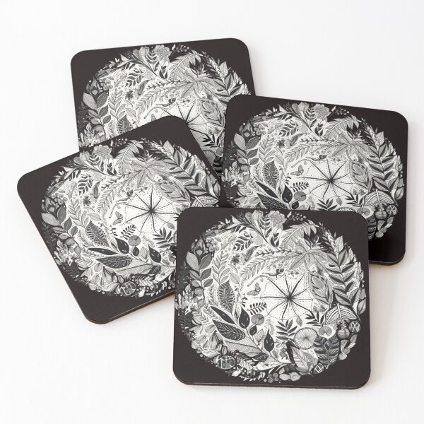 Aperçu de l'œuvre encre de fleurs créée et vendue par Stanislav Pohaichuk.