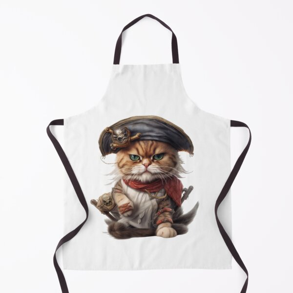 Item preview, Captain Floofy Pirate Kitty Cat designed and sold by Bad Kitties.