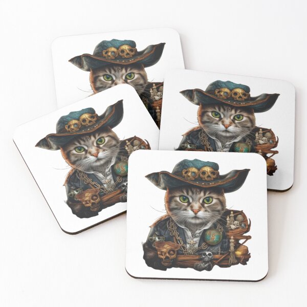 Item preview, Epic Pirate Kitty Cat designed and sold by Bad Kitties.