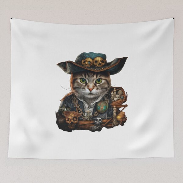 Item preview, Epic Pirate Kitty Cat designed and sold by Bad Kitties.