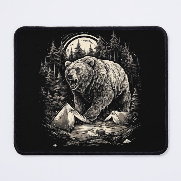 Item preview, Camping With Bears. designed and sold by DiamondPixel.