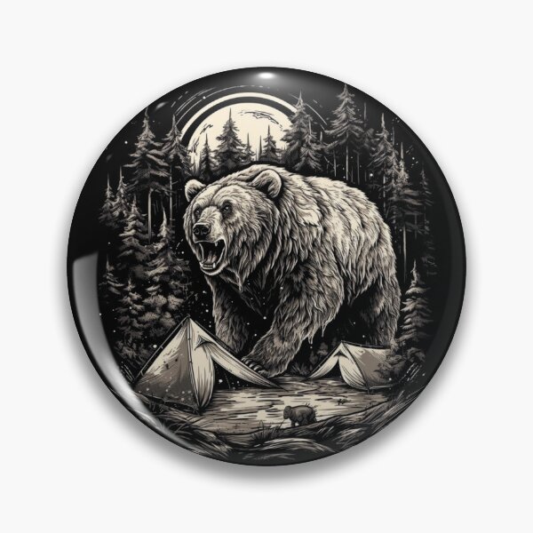Item preview, Camping With Bears. designed and sold by DiamondPixel.