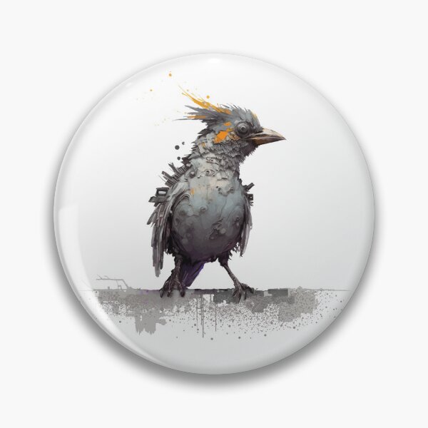 Item preview, Futuristic cyber bird designed and sold by atzek.