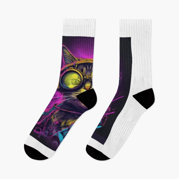 Item preview, Cyberpunk Kitty Cat designed and sold by Bad Kitties.