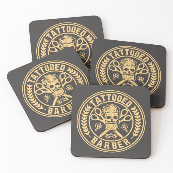 Item preview, Tattooed Barber designed and sold by DesignRebel138.