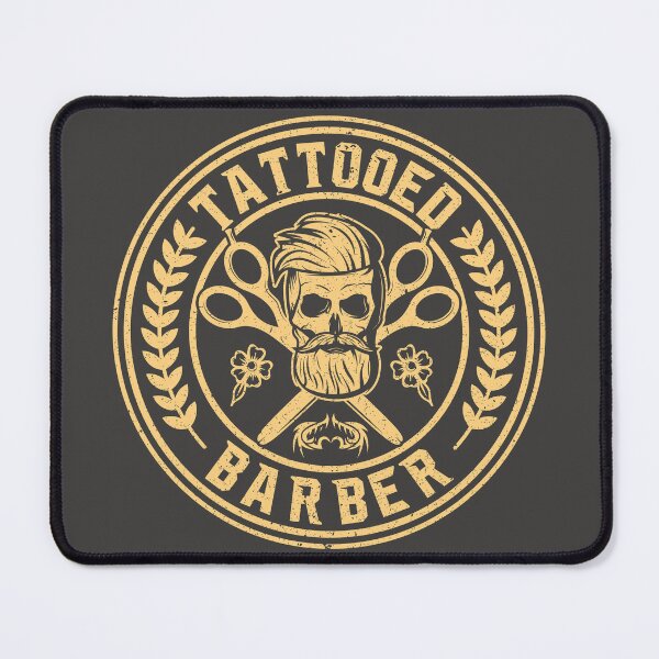 Item preview, Tattooed Barber designed and sold by DesignRebel138.