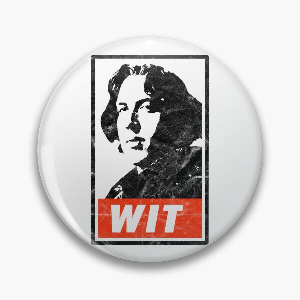 Item preview, Oscar Wilde Wit [White Worn Look] designed and sold by fromthehip.