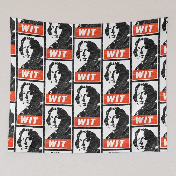 Item preview, Oscar Wilde Wit [White Worn Look] designed and sold by fromthehip.