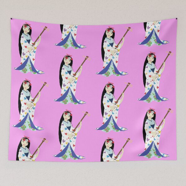 Item preview, Benzaiten Benten patron Shinto Goddess Music, Arts, Love, Shichifukijin designed and sold by StudioTanoshiiNeko.