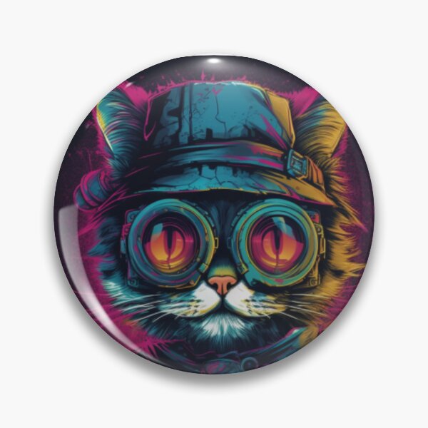 Item preview, Future Steampunk Kitty Cat designed and sold by Bad Kitties.