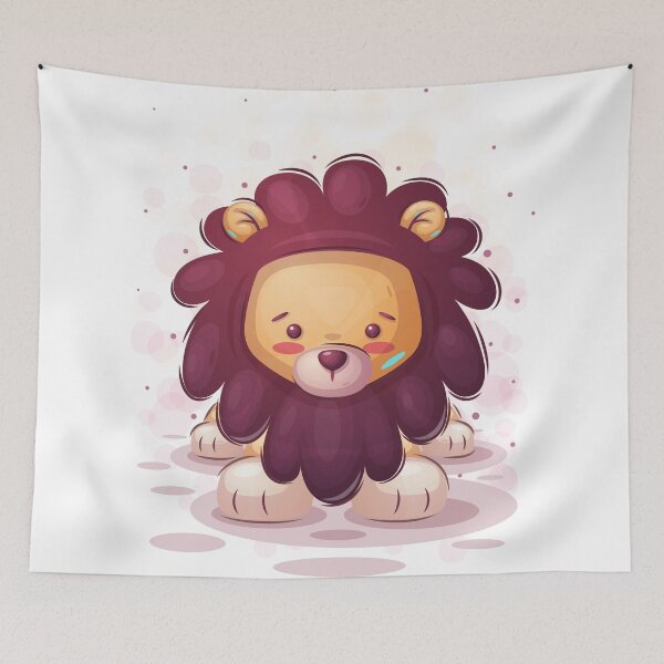 Item preview, Cute Lion designed and sold by ZaCrea.