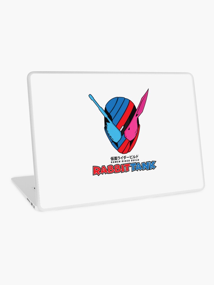 Kamen Rider Build Rabbittank Masked Rider Laptop Skin By Gtsbubble Redbubble