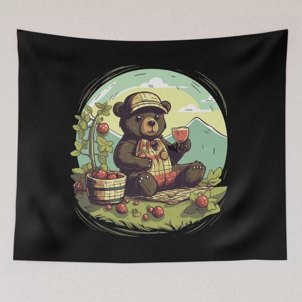 Item preview, Camping With Bears. designed and sold by DiamondPixel.
