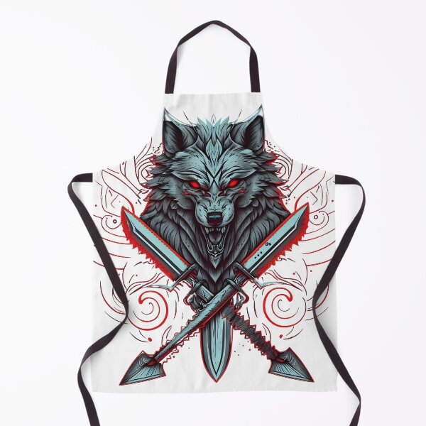 Item preview, Fierce Wolf l Bloody l Menacing designed and sold by Artsynator.