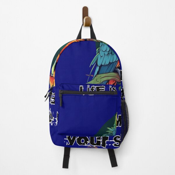 Item preview, Life is better with a macaw on your shoulder designed and sold by TomDarche.