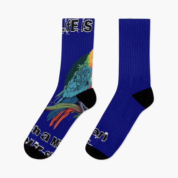Item preview, Life is better with a macaw on your shoulder designed and sold by TomDarche.