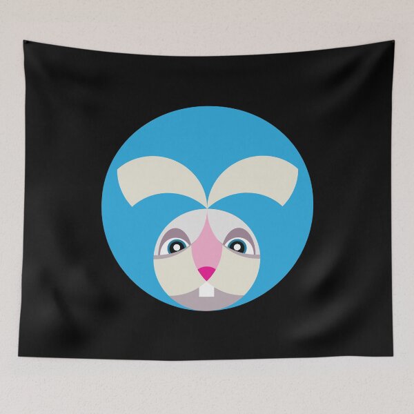 Item preview, Cute Bunny Boy Blue designed and sold by dreamartcher.