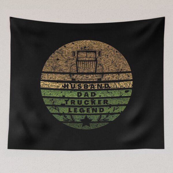Item preview, Husband Dad Trucker Legend For Dad To Day fathers day gifts designed and sold by VectorPower.