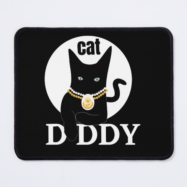 Item preview, Cat Daddy Black Cat Vintage Eighties Style Cat Retro designed and sold by khalifakhalifa.