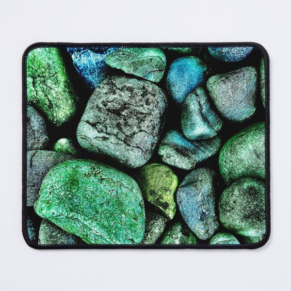 Item preview, Colored Rocks Blue-Green designed and sold by CJRPics.