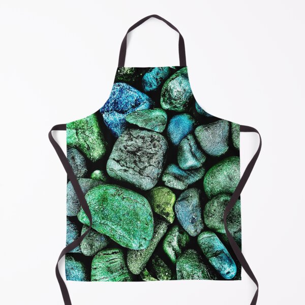Item preview, Colored Rocks Blue-Green designed and sold by CJRPics.