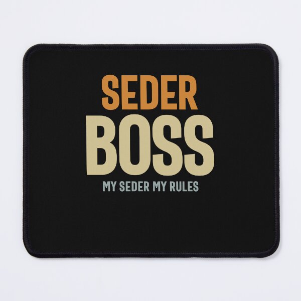 Item preview, Seder Boss - My Seder, My Rules designed and sold by cidolopez.