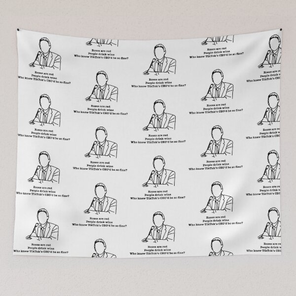 Item preview, TikTok CEO Poem designed and sold by peacefulpanini.