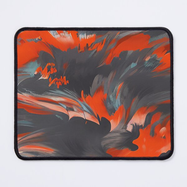 Item preview, Bursts and Twists of Hot Red and Gray Splashes designed and sold by deniselynnimage.