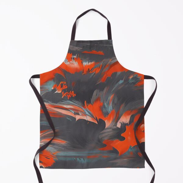 Item preview, Bursts and Twists of Hot Red and Gray Splashes designed and sold by deniselynnimage.