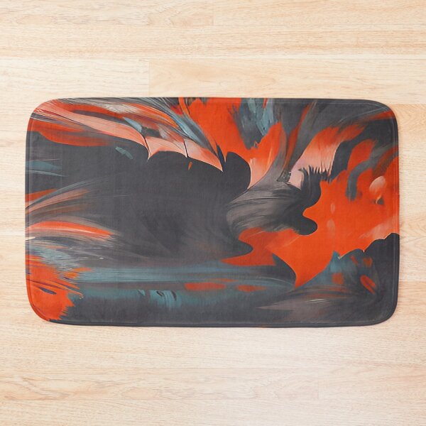 Item preview, Bursts and Twists of Hot Red and Gray Splashes designed and sold by deniselynnimage.