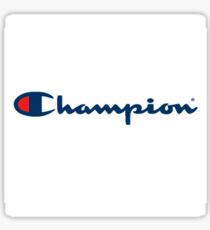 Champion Logo Tee Sticker