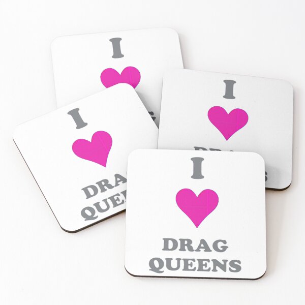Item preview, I LOVE DRAG QUEENS  designed and sold by 92objects.