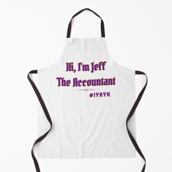 Aperçu de l'œuvre Salut, je suis Jeff (IYKYK) créée et vendue par Our Flag Means Merch.