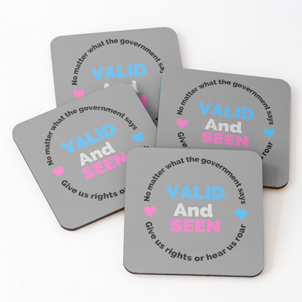 Item preview, Transgender rights and pride valid and seen designed and sold by system51.