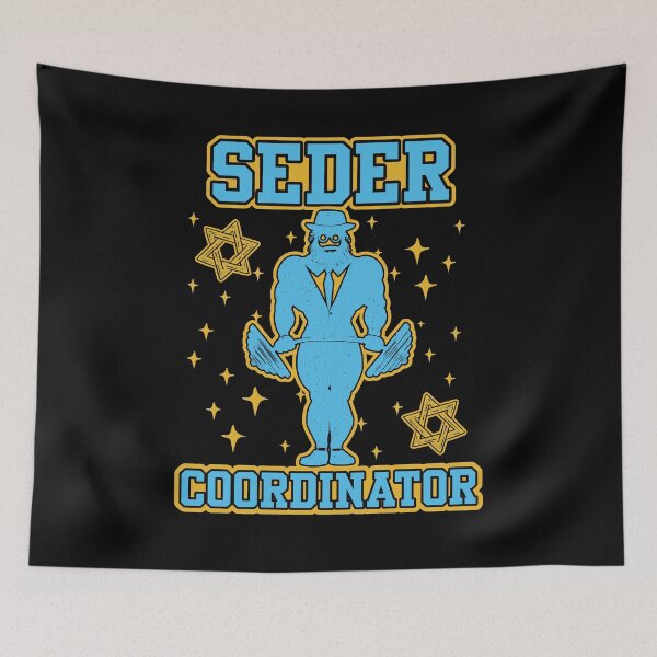 Item preview, Jewish Family Pesach Seder Coordinator designed and sold by ZzCorezZ.