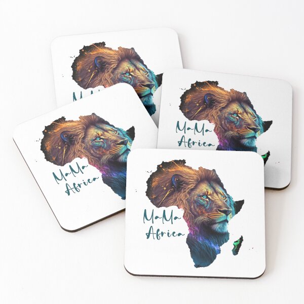 Item preview, African continent,African Lion,creative painting design,Beauty,simplicity and beautiful people designed and sold by MariamaArts.