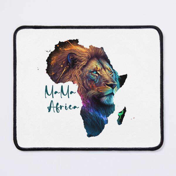 Item preview, African continent,African Lion,creative painting design,Beauty,simplicity and beautiful people designed and sold by MariamaArts.