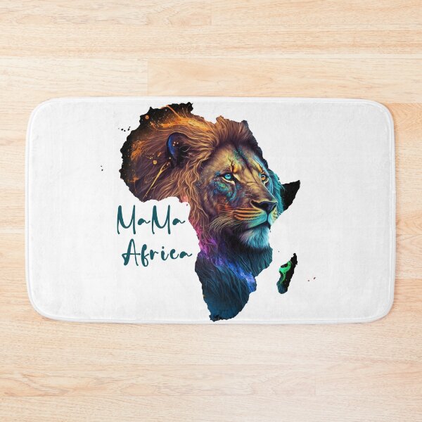 Item preview, African continent,African Lion,creative painting design,Beauty,simplicity and beautiful people designed and sold by MariamaArts.
