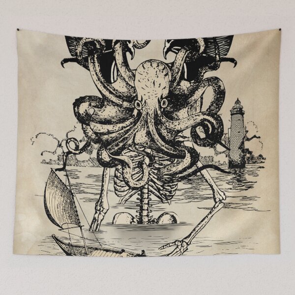 Item preview, クトゥルフ (Cthulhu) designed and sold by DPaleFish.