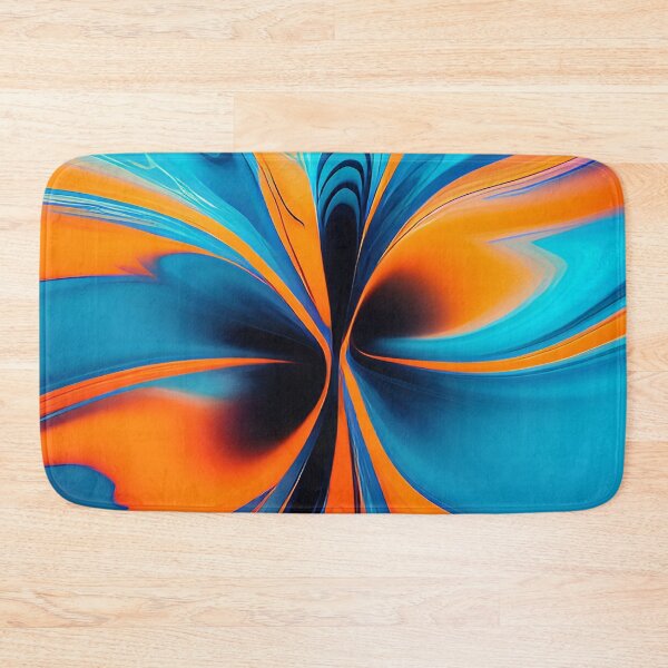 Item preview, Abstract Viscous Liquid Centrally Flowing Flower Shaped designed and sold by deniselynnimage.