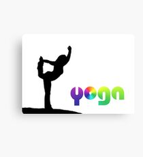 Yoga Instructor Canvas Print