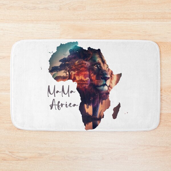 Item preview, African continent,African Lion,creative painting design,Beauty,simplicity and beautiful people designed and sold by MariamaArts.