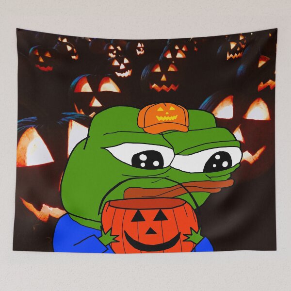 Item preview, Pepe Halloween Pumpkin Apu  designed and sold by Slav-Art.