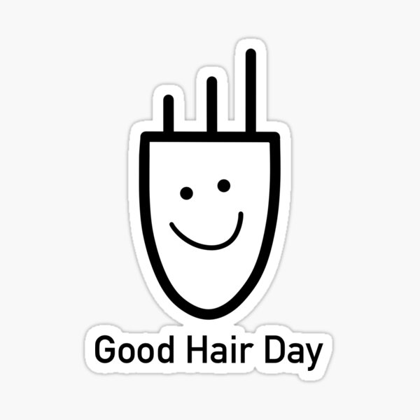 "Good hair day hair cell" Sticker for Sale by hricha7 Redbubble