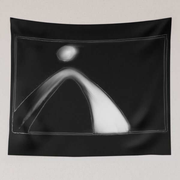 Item preview, Sketch of a ball in motion designed and sold by ThatGirlDoodles.