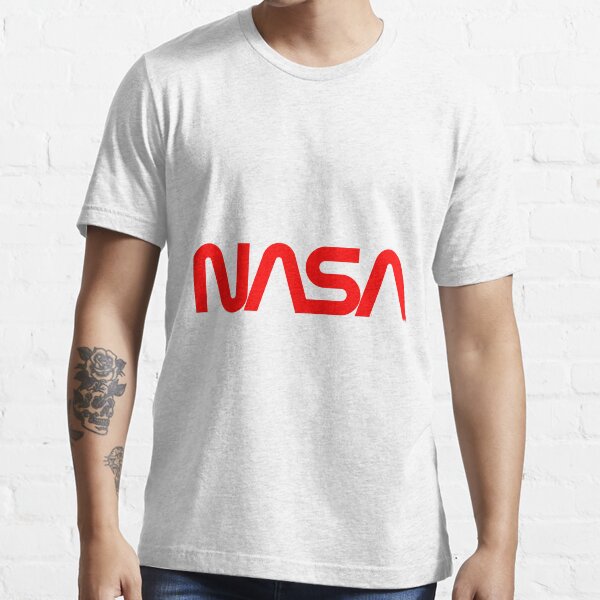 NASA Red Worm Logo Essential T-Shirt