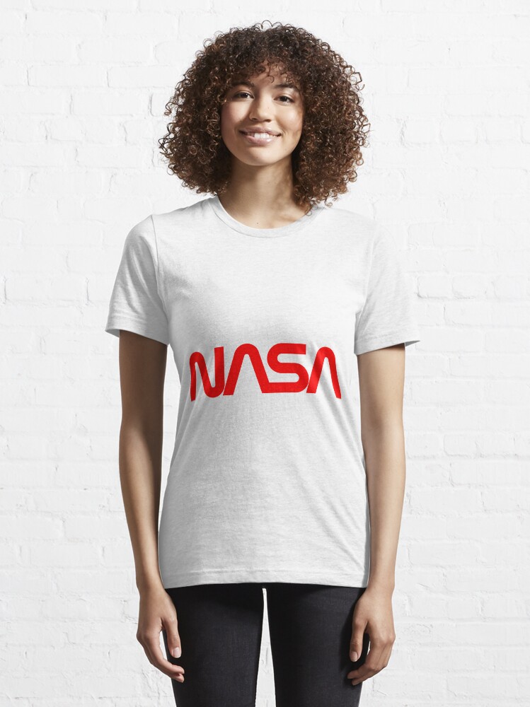 T-shirt essentiel ''Logo de la NASA Red Worm' : autre vue