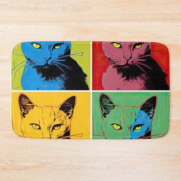 Item preview, powell cat pop art designed and sold by Pixel  Playground.